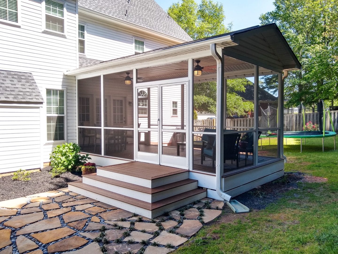 Remarkable Screen Porch Addition, Simpsonville SC 1