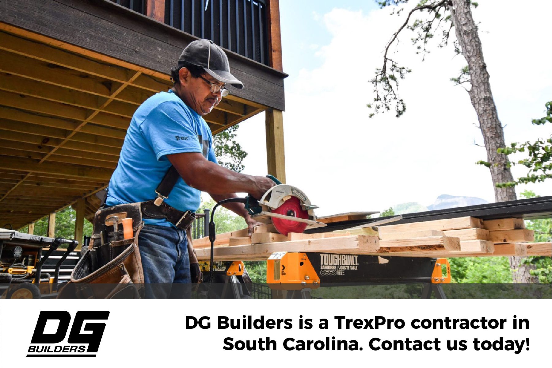 DG Builders is a Trexpro contractor in South Carolina