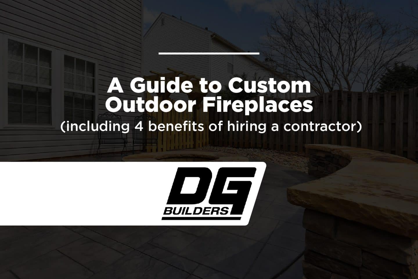 guide to custom outdoor fireplaces