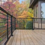 deck and screened porch