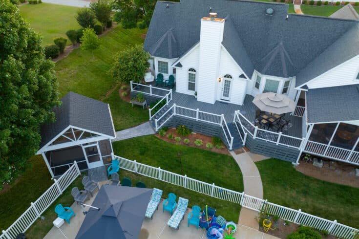 A Lovely Custom Deck and Screened-In Porch with Charming Gazebo in Travelers Rest, SC